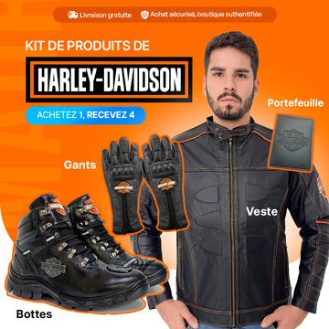 Kit Exclusif Harley-Davidson - Achetez 1, Recevez 4 Articles !