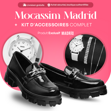 🎉 Mocassin Madrid Édition Royale 🎉 Anniversaire 23 Ans | Achetez 1, Recevez 6 🎁 🥳